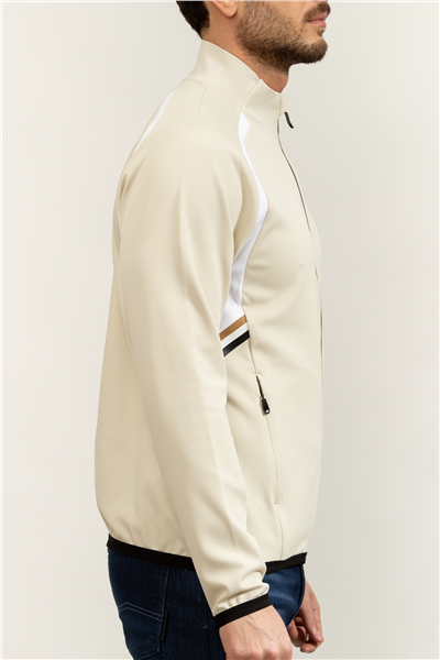 BOSS Sw Toc Spin Fz Erkek Fermuarlı Sweatshirt