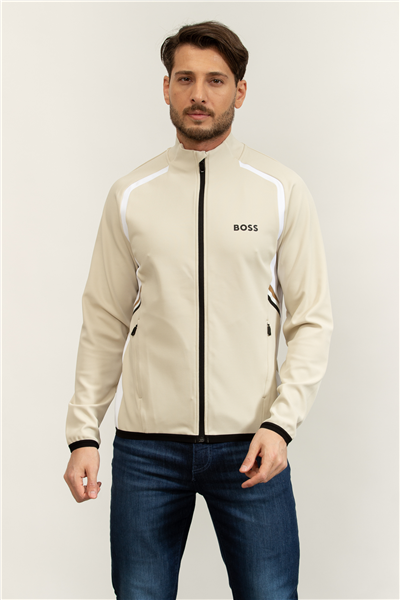 BOSS Sw Toc Spin Fz Erkek Fermuarlı Sweatshirt