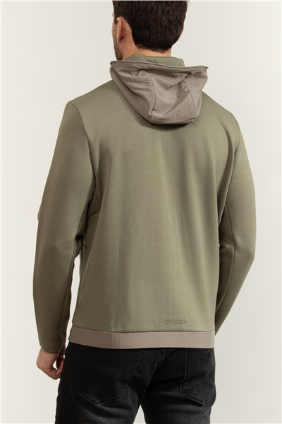 BOSS Sw Tour Hd Fz Erkek Fermuarlı Sweatshirt