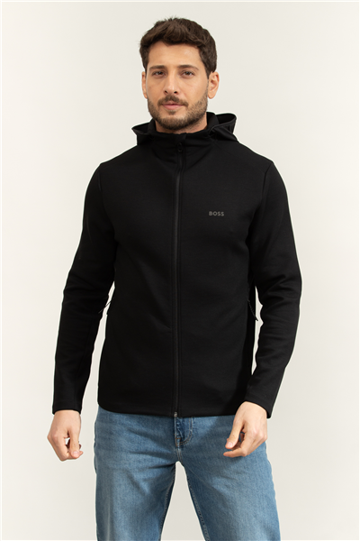 BOSS Sw Tour Hd Fz Erkek Fermuarlı Sweatshirt