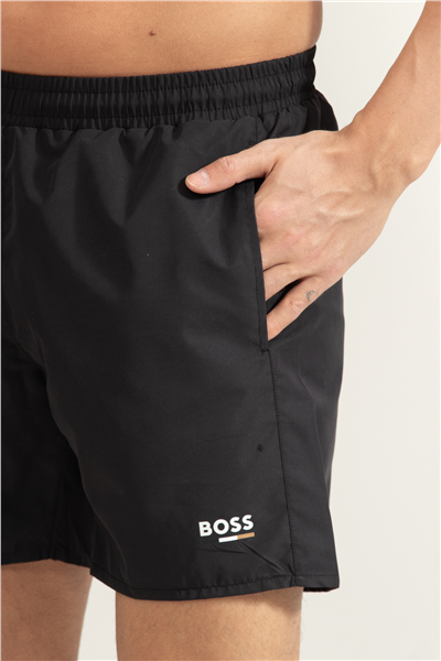Boss Swordfish Erkek Şort Mayo Siyah