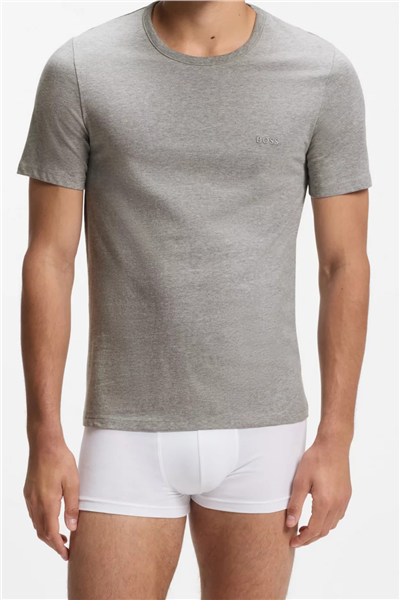 BOSS T-Shirt Rn 3P Classic Erkek 3lü Atlet Çok Renkli