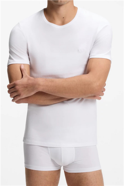 BOSS T-Shirt Rn 3P Classic Erkek 3lü Atlet Çok Renkli