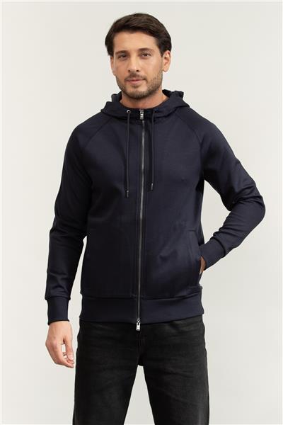 Boss T-Stevenson Erkek Fermuarlı Sweatshirt