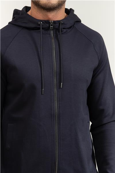 Boss T-Stevenson Erkek Fermuarlı Sweatshirt