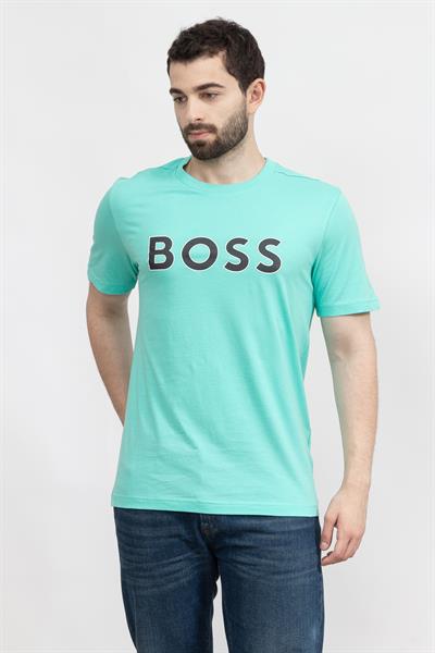 Boss Tee Erkek Bisiklet Yaka T-Shirt