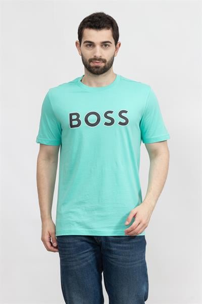 Boss Tee Erkek Bisiklet Yaka T-Shirt