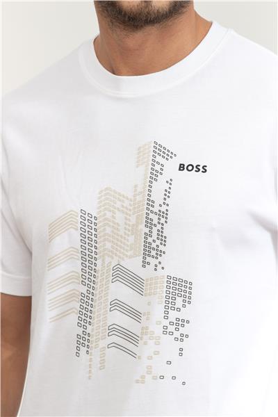 Boss Tee GRX Zone Erkek Bisiklet Yaka T-Shirt