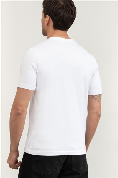 Boss Tee Iconic Zone Erkek Bisiklet Yaka T-Shirt