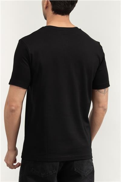 Boss Tee Logo Future Erkek Bisiklet Yaka T-Shirt