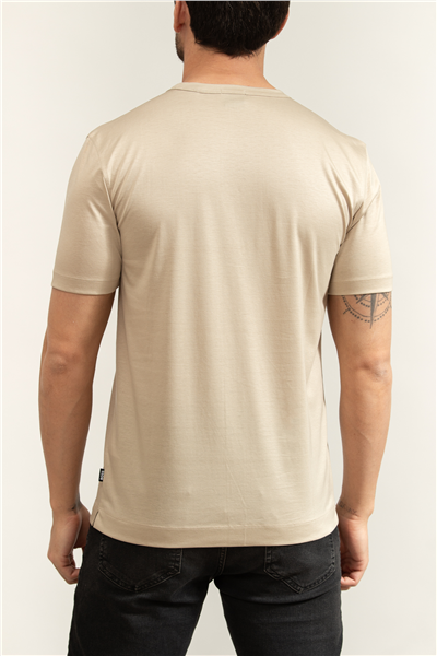 Boss Thompson 50 Erkek Bisiklet Yaka T-Shirt