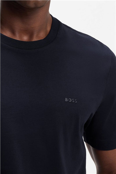 Boss Thompson Erkek Bisiklet Yaka T-Shirt