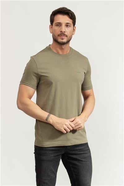 Boss Thompson Erkek Bisiklet Yaka T-Shirt