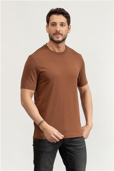 Boss Thompson Erkek Bisiklet Yaka T-Shirt