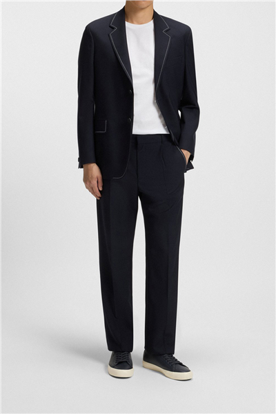 Boss Thompson Erkek Bisiklet Yaka T-Shirt