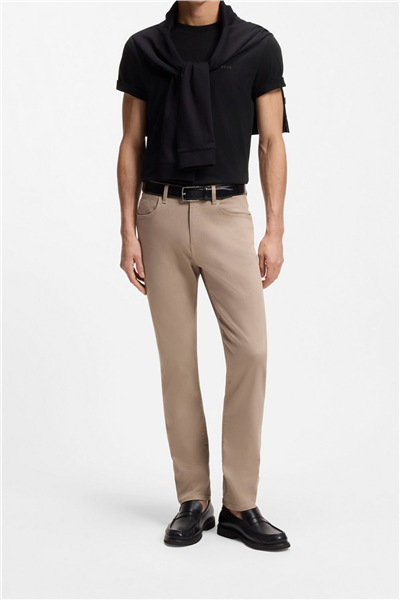 Boss Thompson Erkek Bisiklet Yaka T-Shirt