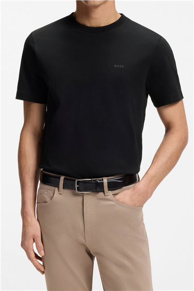 Boss Thompson Erkek Bisiklet Yaka T-Shirt