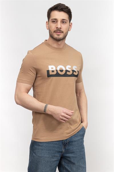 Boss Tiburt Erkek Bisiklet Yaka T-Shirt
