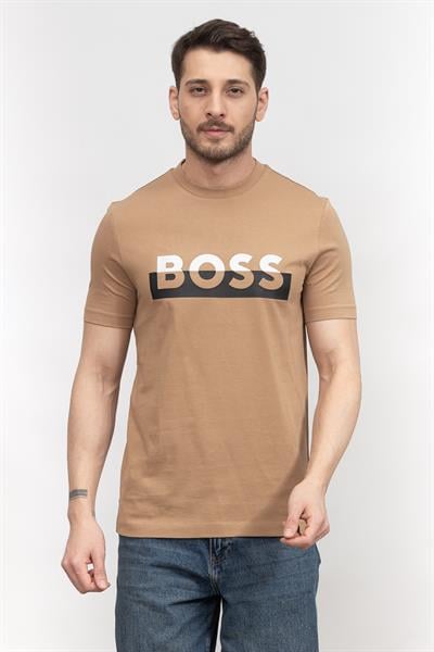 Boss Tiburt Erkek Bisiklet Yaka T-Shirt