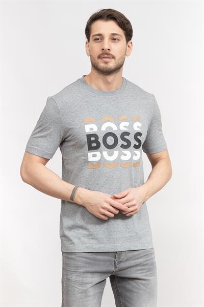 Boss Tiburt Erkek Bisiklet Yaka T-Shirt