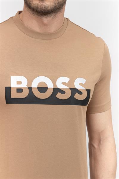 Boss Tiburt Erkek Bisiklet Yaka T-Shirt