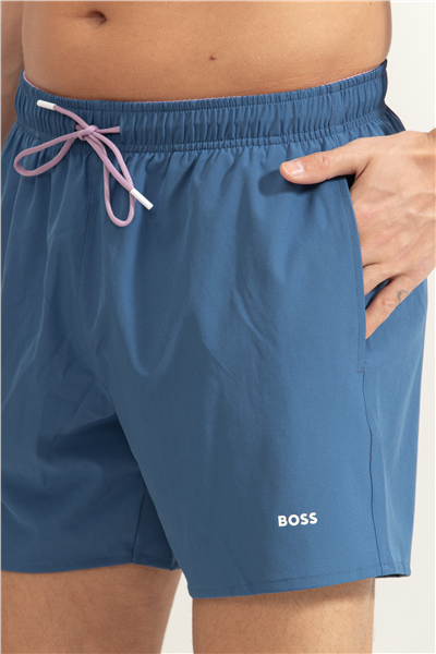 Boss Tio Erkek Şort Mayo Mavi
