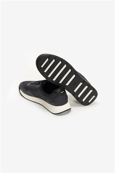 Boss Titanium Runn Trtxpu Erkek Sneaker Mavi