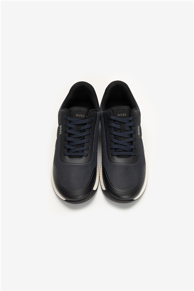 Boss Titanium Runn Trtxpu Erkek Sneaker Mavi