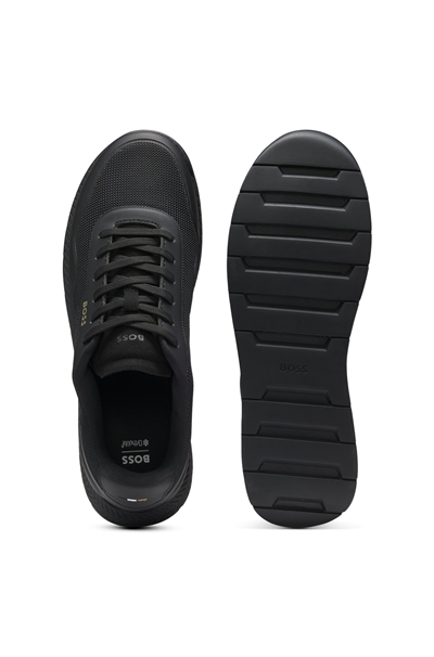 Boss Titanium Runn Trtxpu Erkek Sneaker Siyah