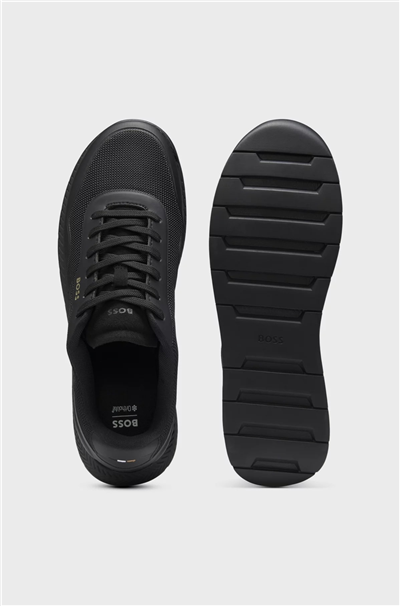 Boss Titanium Runn Trtxpu Erkek Sneaker Siyah