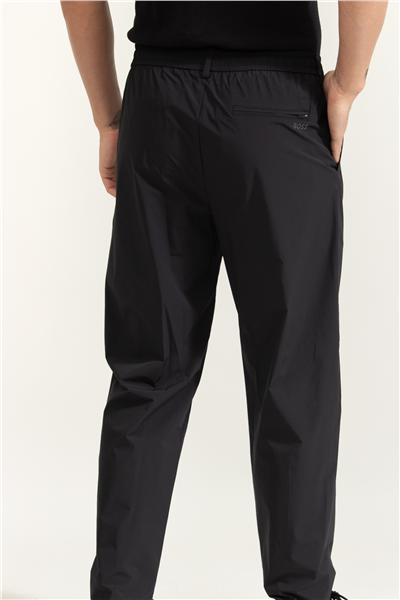 Boss Tr Convert Pleat Lo Erkek Pantolon Siyah