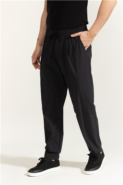 Boss Tr Convert Pleat Lo Erkek Pantolon Siyah