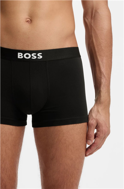 Boss Trunk 3P BOSS ONE Erkek 3lü Boxer Çok Renkli