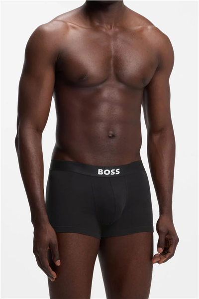 Boss Trunk 3P BOSS ONE Erkek 3lü Boxer Siyah