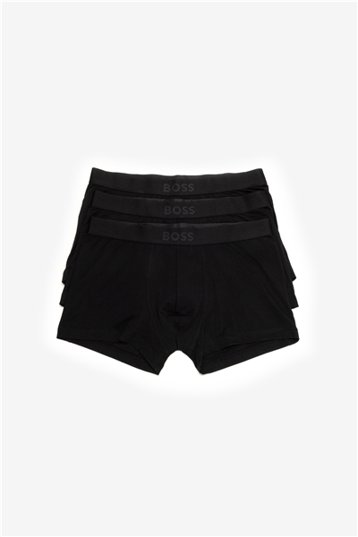 Boss Trunk 3P BOSS ONE Erkek 3lü Boxer Siyah