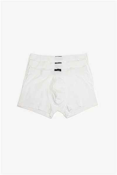 Boss Trunk 3P BOSS ONE Erkek 3lü Boxer Beyaz