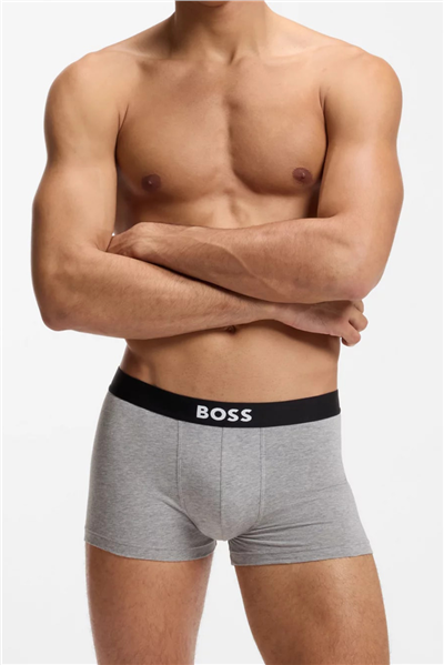 Boss Trunk 3P BOSS ONE Erkek 3lü Boxer Çok Renkli