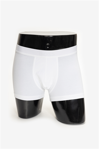 Boss Trunk 3P BOSS ONE Erkek 3lü Boxer Beyaz