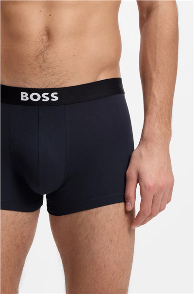 Boss Trunk 3P BOSS ONE Erkek 3lü Boxer Çok Renkli
