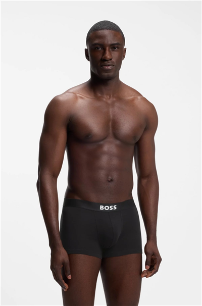 Boss Trunk 3P BOSS ONE Erkek 3lü Boxer Siyah