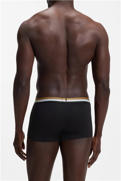 Boss Trunk 3P Motion Erkek 3lü Boxer Siyah