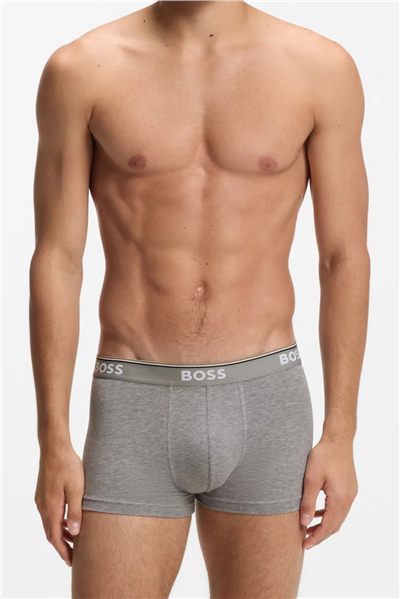 Boss Trunk 3P Power Erkek 3lü Boxer Çok Renkli
