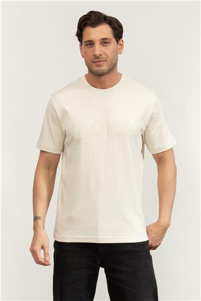 Boss TS Mirror Iconic Erkek Bisiklet Yaka T-Shirt