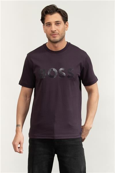 Boss TS Mirror Iconic Erkek Bisiklet Yaka T-Shirt
