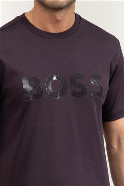 Boss TS Mirror Iconic Erkek Bisiklet Yaka T-Shirt