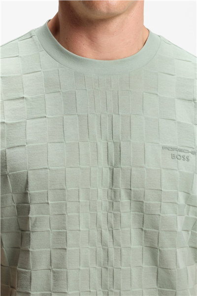 Boss Ts Ps Spirit70 Jacq Erkek Bisiklet Yaka T-Shirt Yeşil