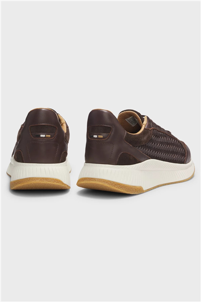 Boss Ttnm Evo Runn Ltsdwv Erkek Sneaker Kahverengi