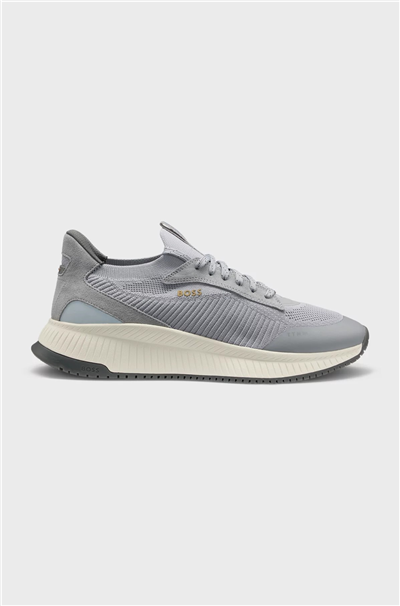 Boss TTNM EVO Slon knrsd Erkek Sneaker Gri