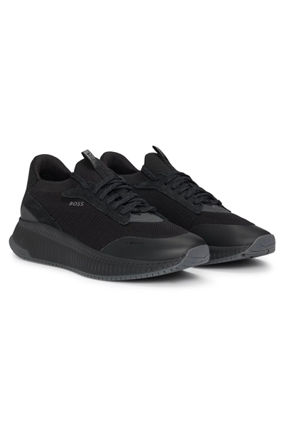 Boss TTNM EVO Slon knrsd Erkek Sneaker Siyah