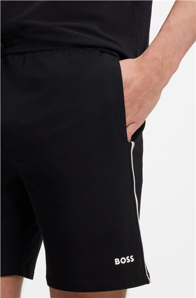 Boss Unique Shorts CW Erkek Pijama Şort Siyah